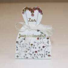 Geldgeschenk - Schachtel zur Jugendweihe in Form eines Ballkleides (5207)