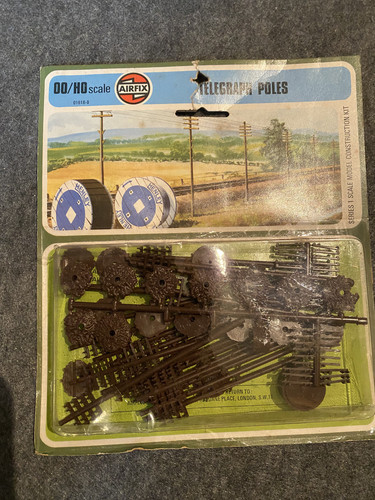 Airfix telegraph poles - telegraph,