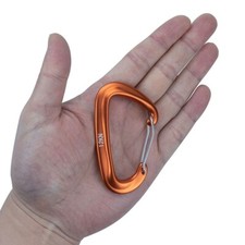 12KN Aluminiumkarabiner D-Form