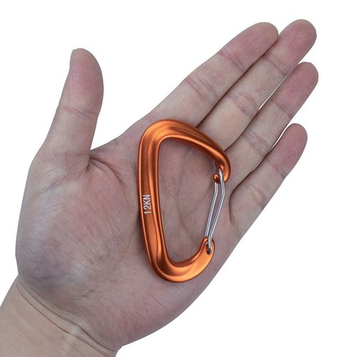 12kn aluminiumkarabiner form - 12kn,