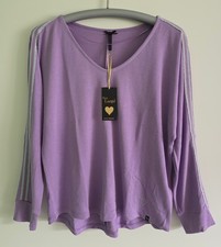 Key Largo Shirt, lila, Gr. M -