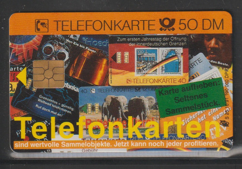 Telefonkarte - s, **