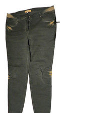 BIBA Stretch-Jeans-Hose ,grün-orange GR. 42, 44, L ,XL,  NP 90 €