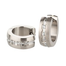 Klappcreolen aus Titan mit