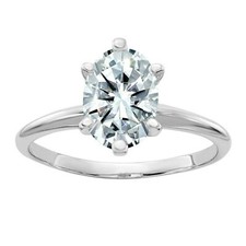 2.10Ct Oval Schliff VVS1 Labor