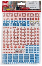 Busch 6028 H0 Verkehrszeichen