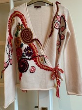 KENZO 100% WOLLE BESTICKTE