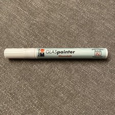 Marabu Glaspainter Glasmalstift 3-4 mm Weiß WIE NEU