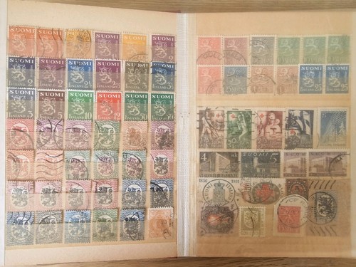 Briefmarkensammlung finnland - briefmarkensammlung,