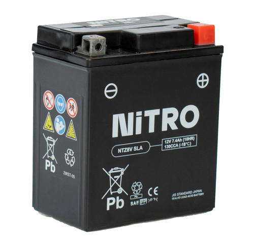 Motorrad batterie ytz8v - batterie, sla