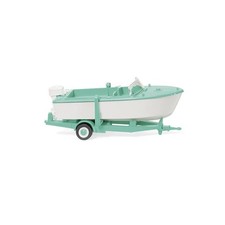  Wiking-009503 Motorboot auf