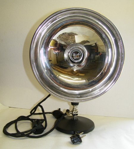 Alte tischlampe rotlichtlampe - alte,