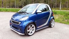 Kotflügelverbreiterungen Verbreiterung Tuning passend für Smart fortwo 451 07-15