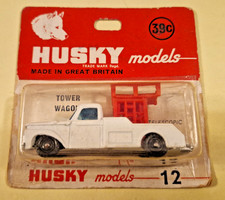 Husky Models No.12 Ford Tower Wagon Modellauto auf Karte, Neuw in OVP
