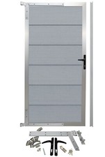 WPC XL Tür Gartentür Zauntor