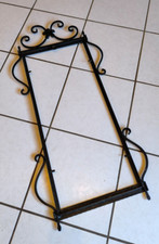 Spiegelrahmen, Bilderrahmen, Eisen/Massiv, Schmiedeeisen, Deko