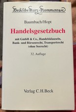 Baumbach/Hopt: HGB. Handelsgesetzbuch (Verlag C. H. Beck oHG, München 2005)