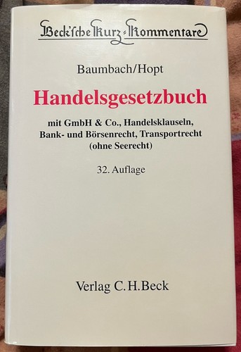 Baumbach hopt hgb - baumbach/hopt:,