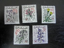Tschechoslowakei CSSR Bergrettungsdienst Hochgebirgsblumen Ausgabetag 23.3.79 xx