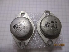 1 Paar Transistor 2SJ49/2SK134  MOSFET  140V 7A 100W TO3 gebraucht geprüft