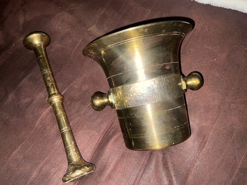 Alter mörser messing - mörser, kg
