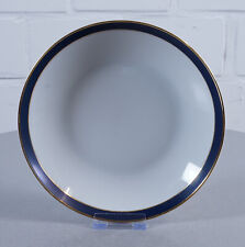 Plankenhammer Floss Bavaria Porzellan Suppenteller Teller Kobaltrand Goldrand