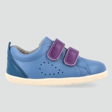 BOBUX Step Up Grasscourt Elemental blau/lila Mädchen Leder Sneaker