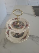 1x ETAGERE ZWEI STÖCKIG OBERNAI SARREGUEMINES FRANCE H.LOUX