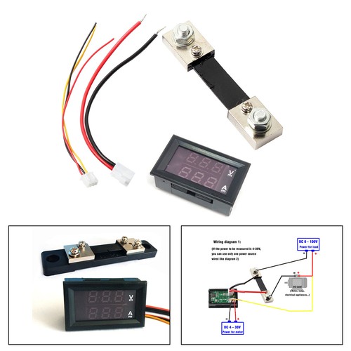 Led digital voltmeter - led,