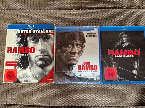 Blu ray sammlung paket rambo - blu, /