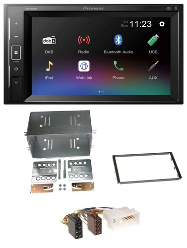 Pioneer dab mp3 2din - mp3, bluetooth