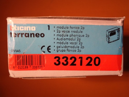 Bticino terraneo 332120 - bticino,