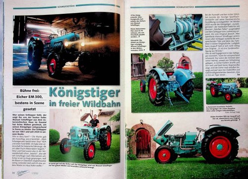 Schlepper post 2022 - post, eicher
