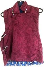 Tibet Oberteil Top Jacke Weste Damen Liebhaberstück a.d.Himalaya (Zanskar) Gr36