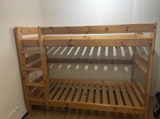 Massivholz Etagenbett 207cm x 164cm x 100cm