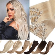 100% Remy Clip in Extensions