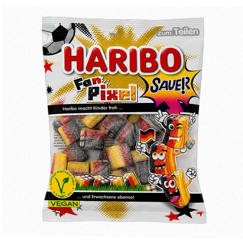 Haribo fan pixel tüte - pixel,