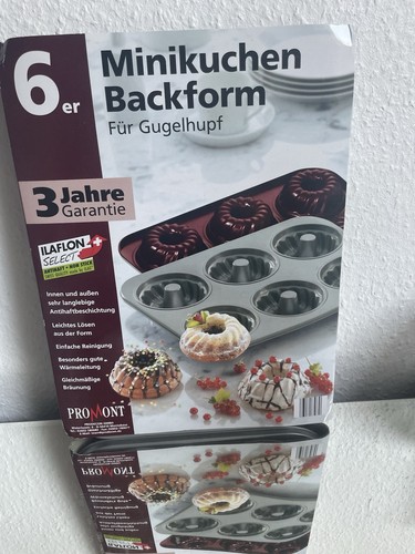 Minikuchen backform für - für, 6