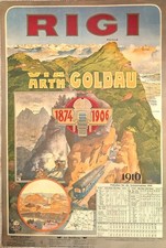 Plakat rigi via arth - rigi,