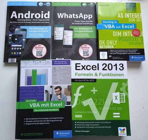 Bücher paket excel 2013 - it,