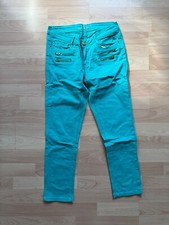 Orsay Jeans türkis Gr. 36 3/4 Länge