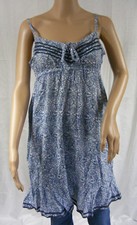 ★ BROADWAY ★ M / 38 ~  Tunika ~ Top ~ Shirt ~ Babydoll ~ blau ~  NEU