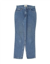 DRIFTER Damen Regular Fit Straight Jeans W31 L32 Blau Baumwolle BD10