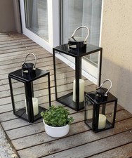 3tlg gartenlaternen set - 3tlg,