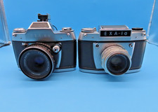 #SE4486# EXA 1a Carl zeiss Tessar 2,8/50, EXA 2a Carl zeiss Tessar 2,8/50 *GUT*