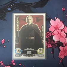 Force Attax Star Wars 1 (2012, blau), Count Dooku (238), Force Meister