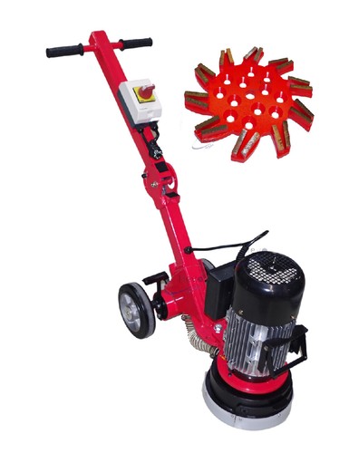 Bodenschleifer 250 rot - rot+, 1x