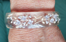 Armspange Plastik Floral