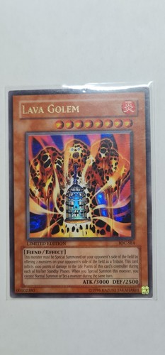 Lava golem - yu-gi-oh!, lava-golem