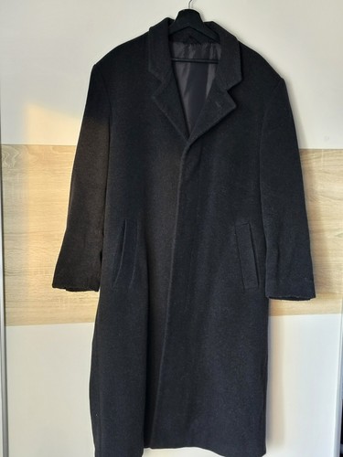 Vintage wollmantel schwarz - vintage,